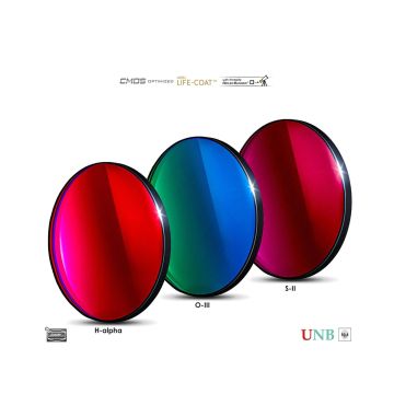 Baader CMOS-Optimized 3.5/4nm Ultra-Narrowband Filter Set (H-a/O-III/S-II) - 50.4mm Round Unmounted # FCSETNU-RD50 2961674