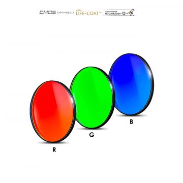 Baader CMOS-Optimized RGB Filter Set - 31mm Round Unmounted # FCRGB-RD31 2961601