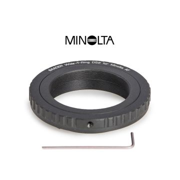 Baader Wide T Ring for Sony Alpha and Minolta Maxxum with D52i to T-2 and S52 # TRING-SW 2408334