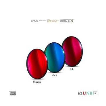 Baader CMOS-Optimized 3.5/4nm f/2 Ultra-Highspeed Filter Set (H-a/O-III/S-II) - 36mm Round Unmounted # FCSETHSU-RD36 2961682