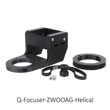 Buckeye Stargazer Q Focuser Bracket for ZWO Helical Focuser on OAG