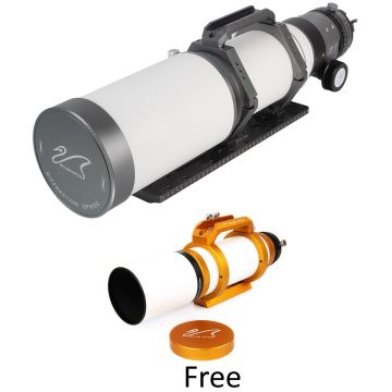  William Optics FLT 120 Fluorostar 120mm f6.5 Triplet Apo Refractor with Carry Case - Space Gray - Free Guidescope