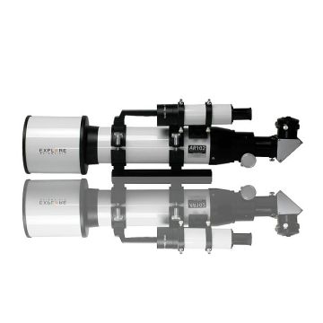 Explore Scientific AR102 102mm f/6.5 Air-Spaced Doublet Achromat Refractor w/ TwiLight I Alt-Azimuth Mount and Tripod