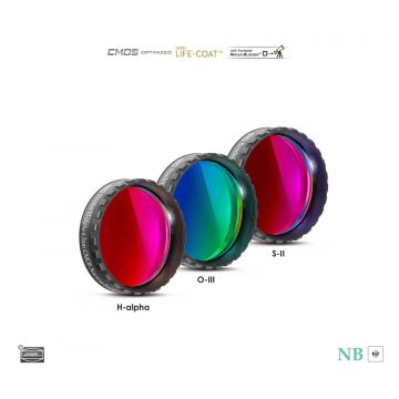 Baader CMOS-Optimized 6.5nm Narrowband Filter Set (H-a/O-III/S-II) - 1.25