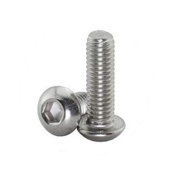 Machine Screw, Pan Head, Stainless Steel, Phillips Drive, Metric M4-0.7, 10mm Thread Length (Pack of 2)