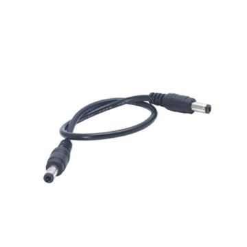 Pegasus Astro 12v DC 5.5x2.1mm Male to 5.5x2.5mm Male Power Extension Cable for Intel NUC - 0.5m / 1.6ft Long (Pack of 1) # PEG-CABL-2125NUC