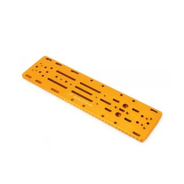 Open Box: William Optics Swan Dovetail Plate for Losmandy Style Saddles: 400mm (15.7in.) Length - Gold # M-PSGD