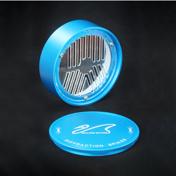 William Optics Bahtinov Focusing Mask Cap for WO 70 Series Telescopes - Blue # CPBM-71BU