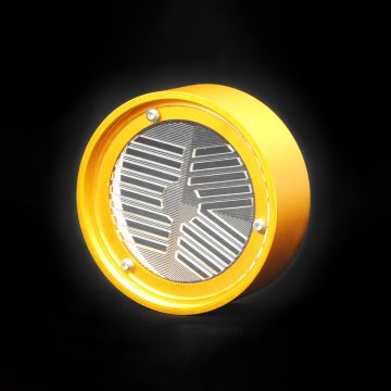 William Optics Bahtinov Focusing Mask Cap for 81 Series Telescopes - Gold # CPBM-81GD