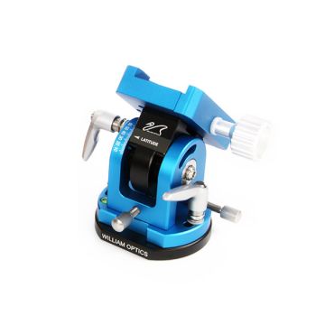 William Optics Vixen Style Mount for iOptron SkyGuider Pro - High Latitude (32-59°) Version - Blue