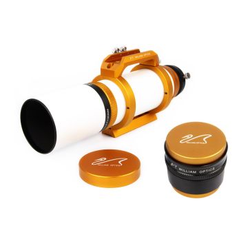 William Optics GuideStar61 61mm f/5.9 Doublet Apo Refractor / Guidescope with Field Flattener & Soft Case - Gold # M-GS61-GD-P