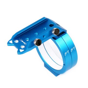 William Optics Mounting Ring and CAT Handlebar Kit for ZenithStar 61 v1 - Blue # M-R-61-BU