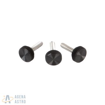 Agena Collimation Knobs for GSO CC45 Cassegrain Telescope (Set of 3)