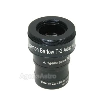 Open Box: Baader 1.25in. 2.25x Hyperion Zoom Barlow with T-Adapter # 2956180