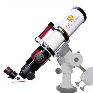 Lunt 80mm Universal Ha Solar Telescope w/ B1200 Blocking Filter & 10:1 R&P Focuser - Standard Kit # LS80MT-Standard-Kit
