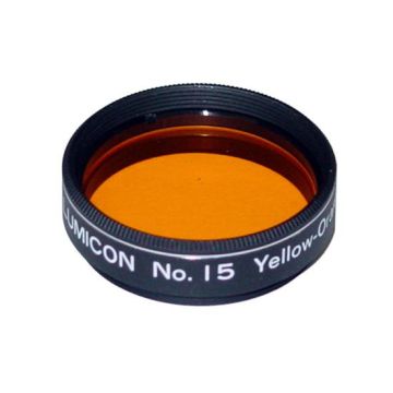 Lumicon Color / Planetary Filter #15 Yellow-Orange - 1.25