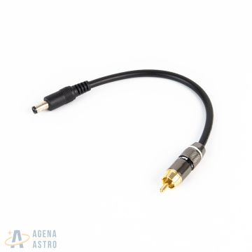 Agena Dew-Ninja™ RCA Male to 5.5x2.1mm Male Power Connector Cable for Dew Heaters - 9