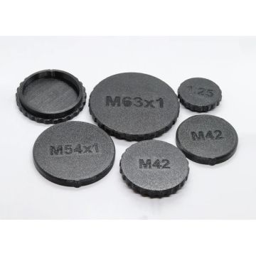 Astrodymium Dust Plug: With M42x0.75 T/T2 Male Thread # M42M-PLUG