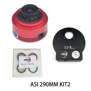 ZWO ASI290MM Monochrome Astronomy Camera Kit # ASI290MM-KIT2