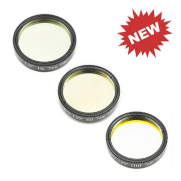 ZWO Narrowband SHO (S-II, H-a & O-III) Imaging Filter Set - 1.25