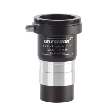 Open Box: Celestron 1.25in. Universal T-Adapter with 2x Barlow # 93640