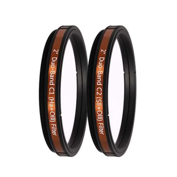 Askar Color Magic C Duo-band H-a/O-III & S-II/O-III Imaging Filter Set (2 Filters C1 & C2) - 2