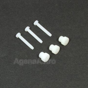 Telrad Replacement Plastic Alignment Screws for Telrad Finder (Set of 3) 