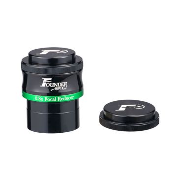 Founder Optics 2” 0.8x Reducer for FOT86, FOT106 & f/5-f/7 Telescopes (with M42 T/T2 & M48 Thread Adapters) # RED0.8x