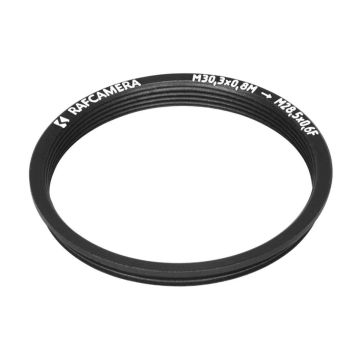 Raf Camera 1.2″-32 (M30.3x0.8) to 1.25″ Astro Filter (M28.5x0.6) Adapter for ENVIS Lens
