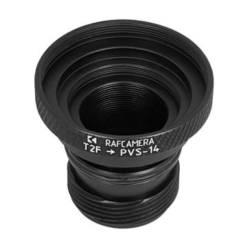 Raf Camera M42x0.75 (T2) Female Thread to PVS-14 Mount Adapter
