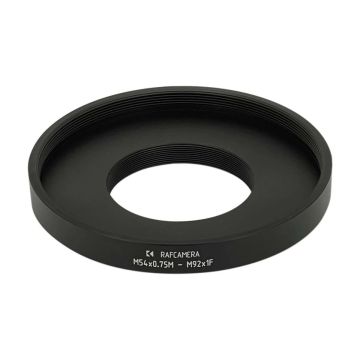 Raf Camera M54x0.75 Male to M92x1 Female Thread Adapter