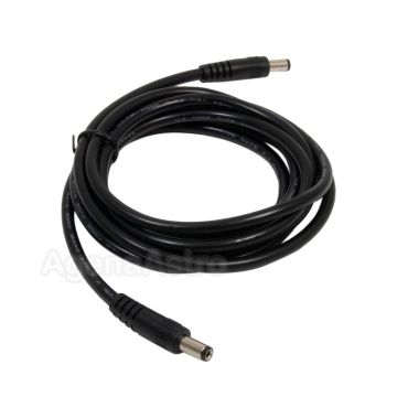 Agena AstroCell 12v DC 5.5x2.1mm Male to 5.5x2.5mm Male Power Connector Conversion Cable (2m Long) # AC-C02