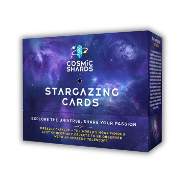 Cosmic Shards Stargazing Cards - Messier Catalog