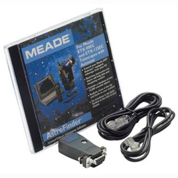 Meade AstroFinder Software with #505 Connector Cable Set for Autostar  # 04512