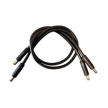 Pegasus Astro Cold Resistant Flexible 12v DC 5.5x2.1mm Male to 5.5x2.1mm Male Power Extension Cable - 0.5m / 1.6ft Long (Pack of 2) # PEG-CABL-2105-FLEX