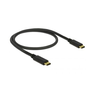 Pegasus Astro USB 3.1 Gen 2 10Gbps Type-C Male to Type-C Male Cable - 0.5m / 1.6ft Long (Pack of 1) # USB3C-C-05M