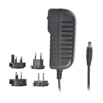 Universal Astro AC Adapter & Power Supply - 12V 2A 5.5x2.1mm Male Connector # UA-AC2A