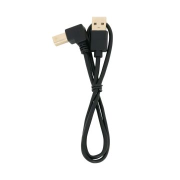 ZWO USB 2.0 Type A Male to Type B Male Cable (Angled) - 0.5m Long