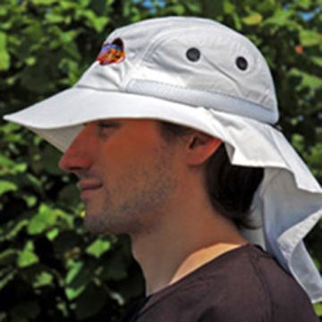 Lunt Solar Observer Hat with Neck Flap and UV Protective fabric # HAT