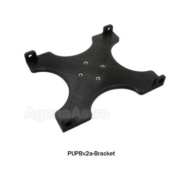 BuckeyeStargazer Mounting Bracket: For Pegasus Ultimate Powerbox (v2 with Black Plastic Trim Only)