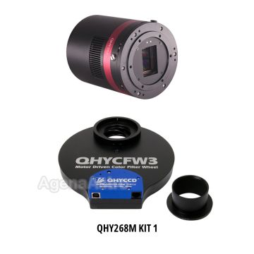 QHY 268M-PH Cooled Monochrome Astronomy Camera Kit with Large 2