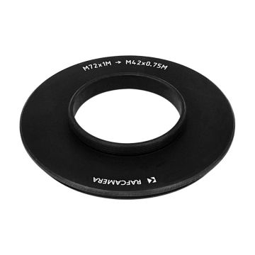 Raf Camera M72x1 Male to M42x0.75 T/T2 Male Thread Adapter