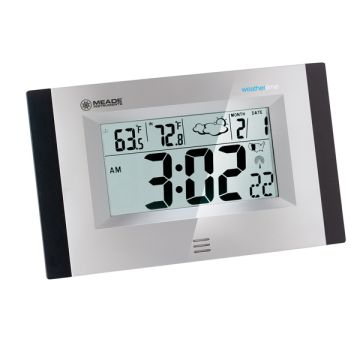 Meade Weather Station with Atomic Wall Clock # RCW33W-M