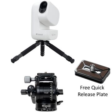 ZWO Seestar S50 Pro All-In-One Smart Telescope w/ TH10 Tripod Head - Free TH10 Quick Release Plate