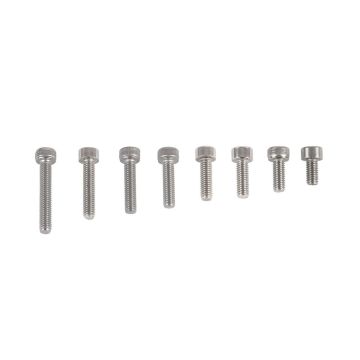 Socket Head Cap Screws, Stainless Steel, Metric M4x0.7 Thread (Pack of 4)