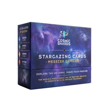 Cosmic Shards Stargazing Cards - Messier Catalog