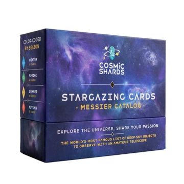 Cosmic Shards Stargazing Cards - Messier Catalog