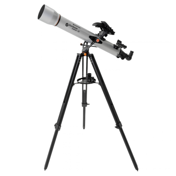 Celestron StarSense Explorer LT 80AZ App-Enabled Refractor Telescope side view