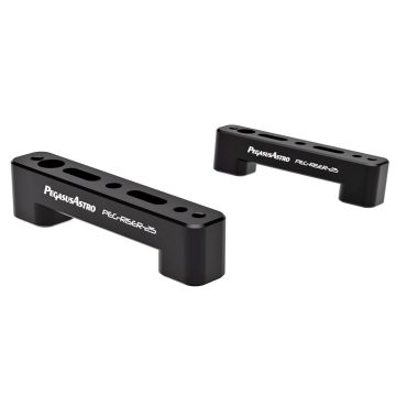 25mm Telescope Riser Blocks (Set of 2) Pegasus Astro # PEG-RISER-25