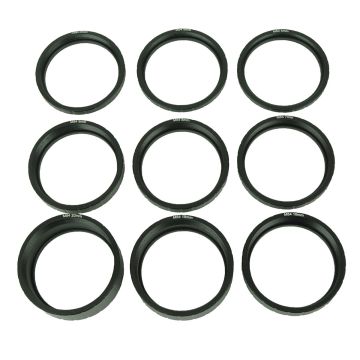 Spacer Ring Blue Fireball M54x0.75 Thread Spacer Set (9) 4mm to 20mm # S-SET13